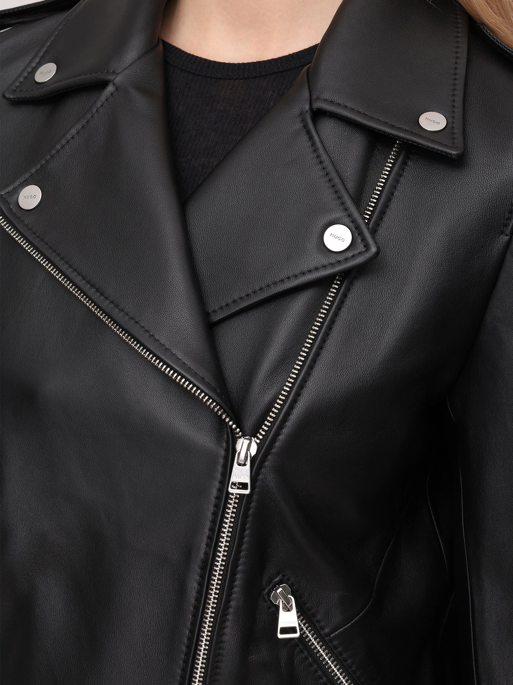 Куртка кожаная