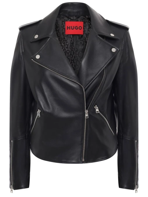Куртка кожаная HUGO