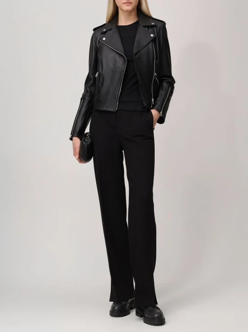 Куртка кожаная HUGO