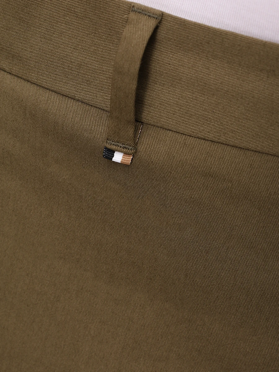Слаксы Slim Fit хлопковые