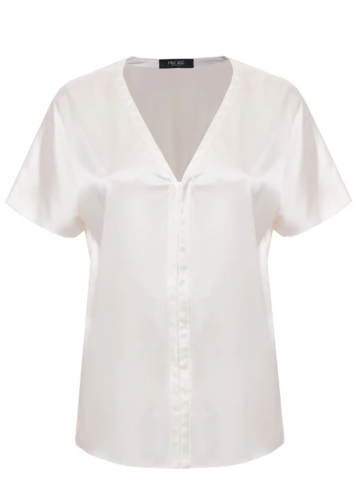 Топ шелковый FREE AGE