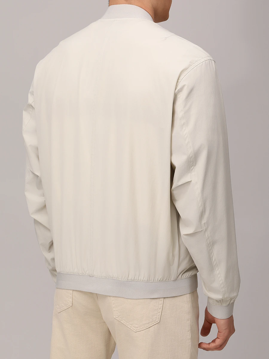 Бомбер однотонный