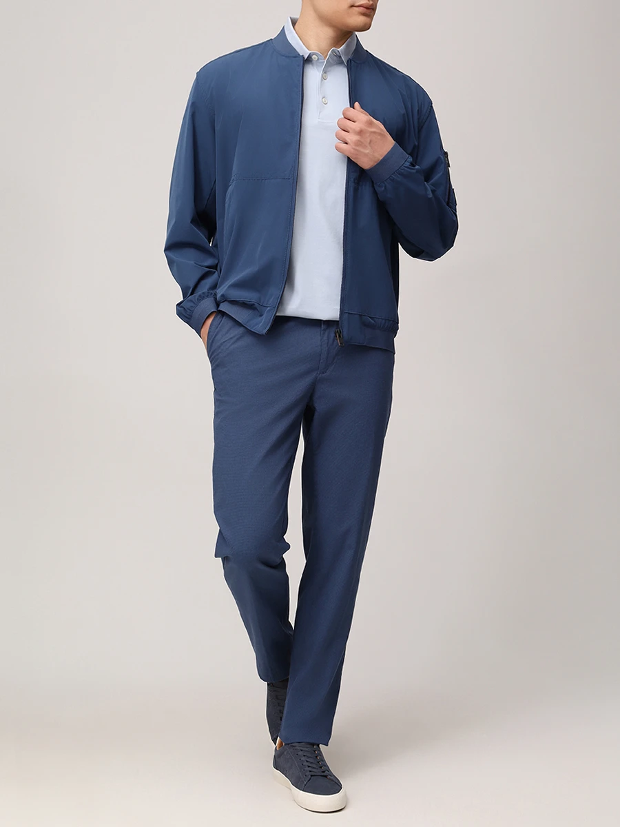 Бомбер однотонный