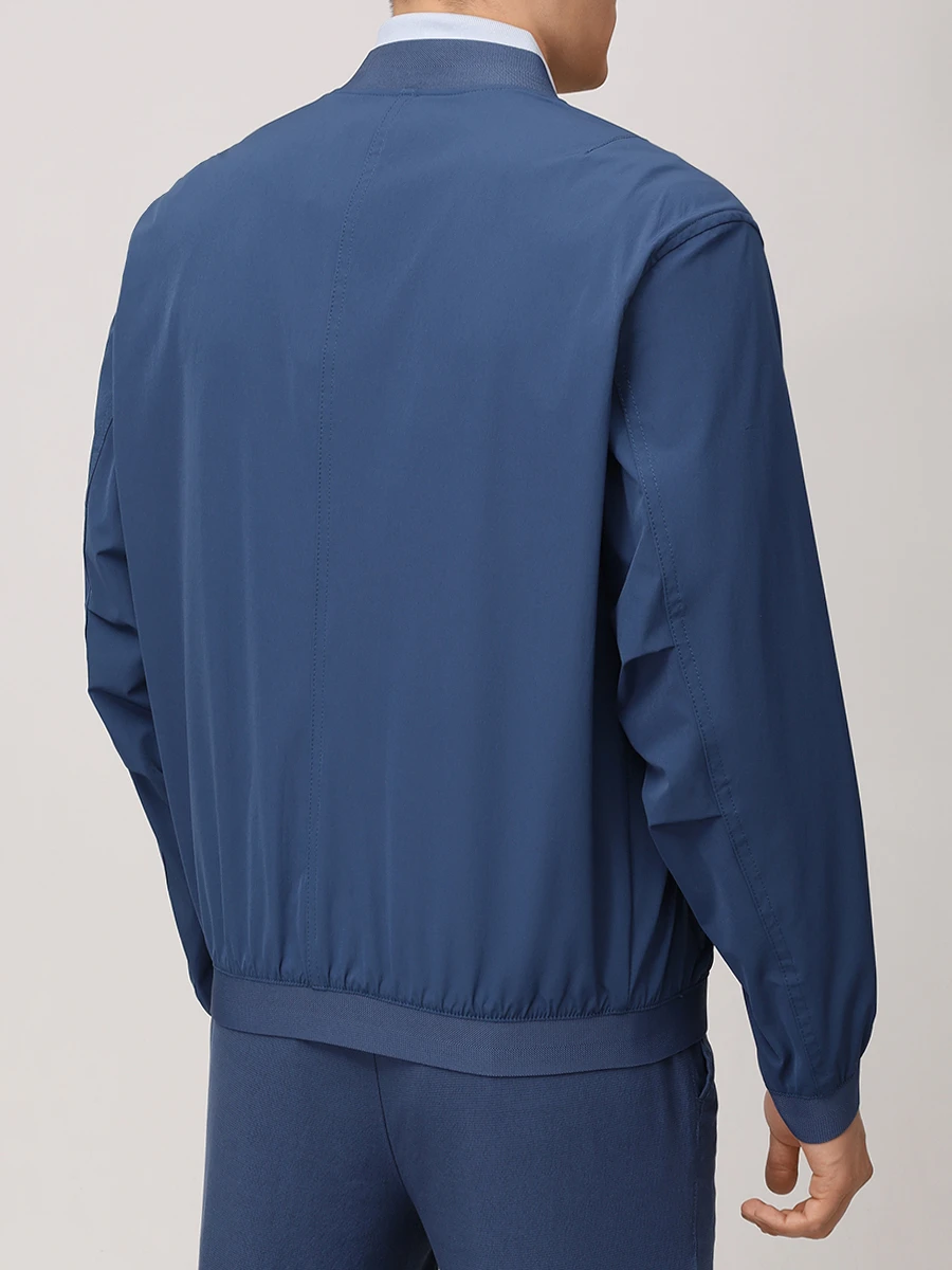 Бомбер однотонный