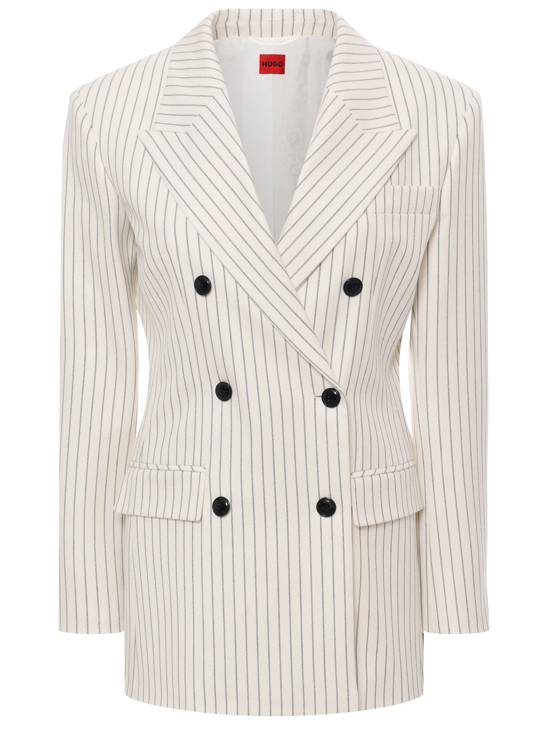 Пиджак в полоску