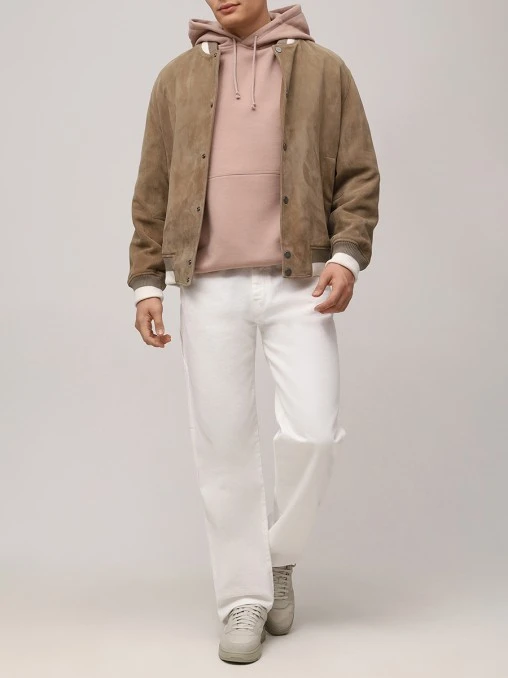 Бомбер замшевый HUGO