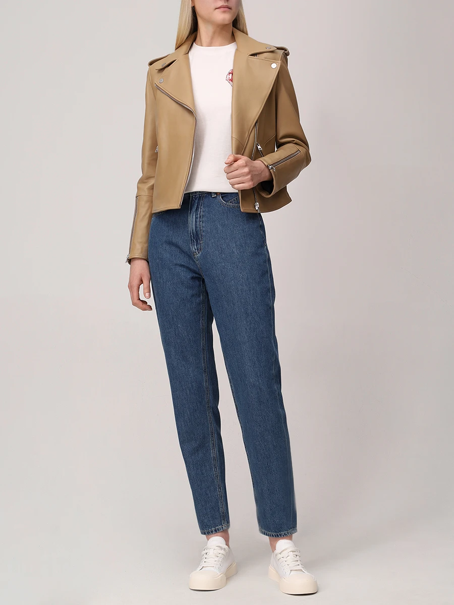 Куртка кожаная