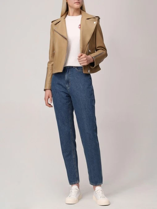 Куртка кожаная HUGO