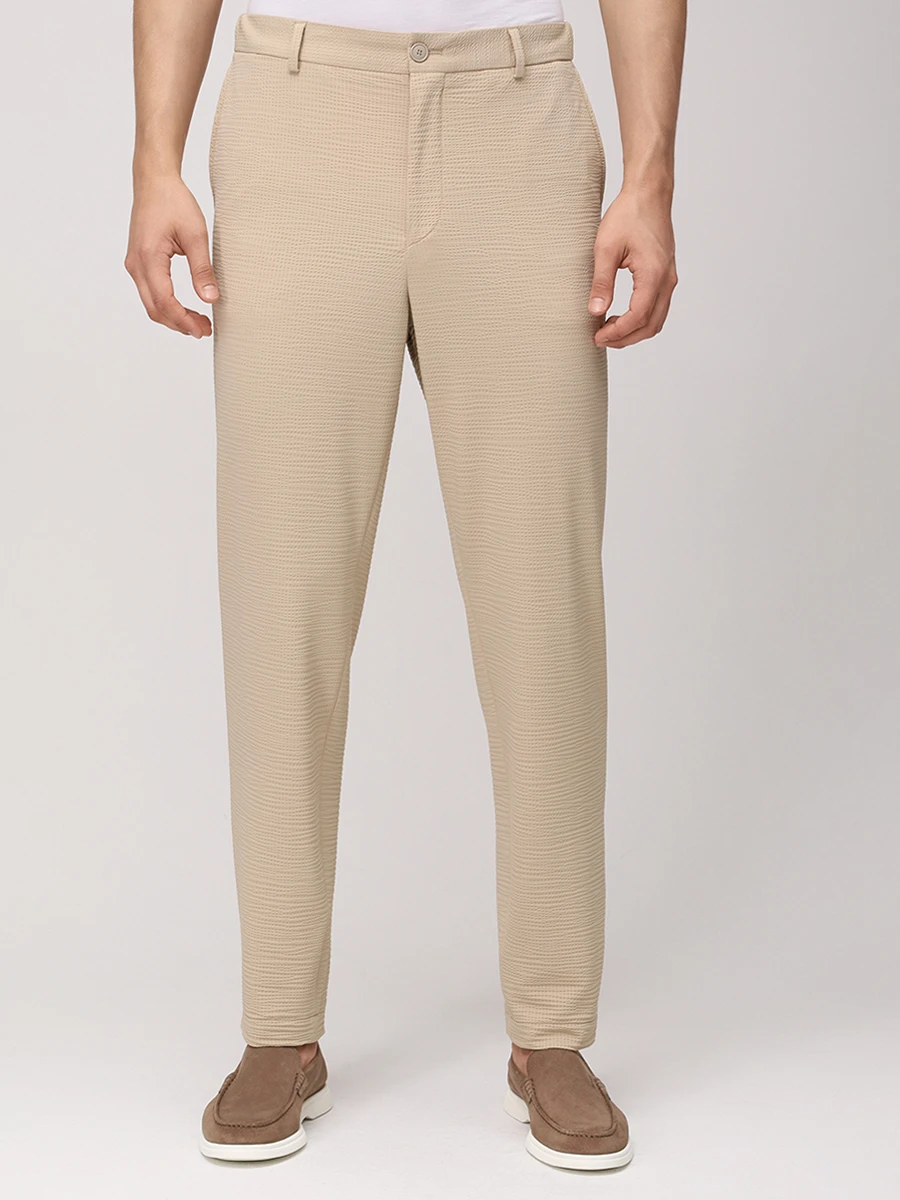 Брюки однотонные