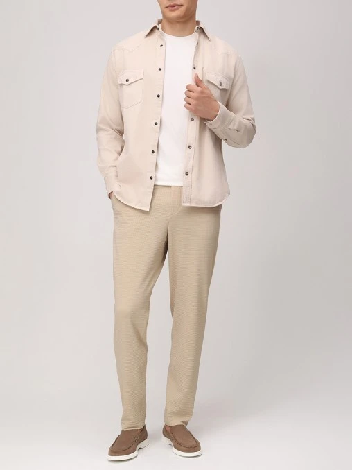 Брюки однотонные BOSS