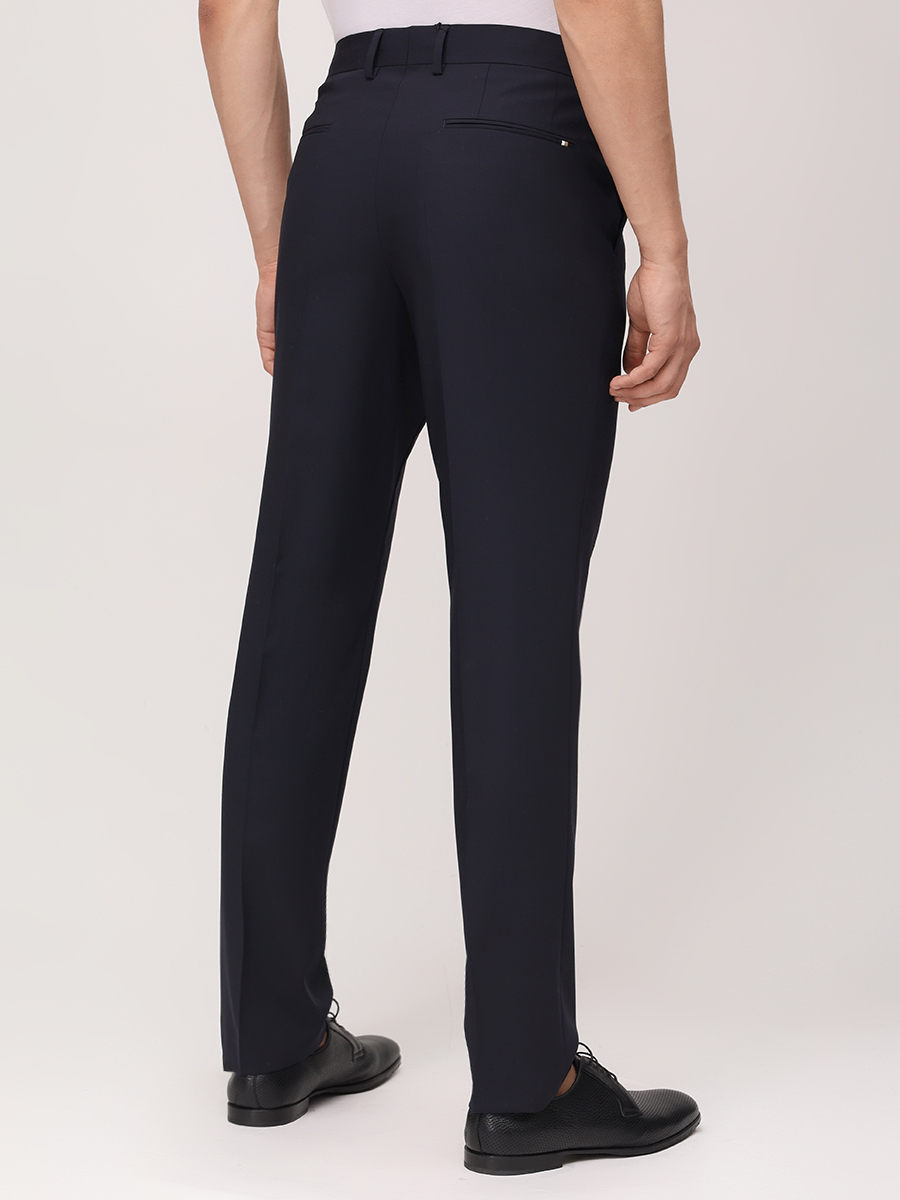 Брюки однотонные