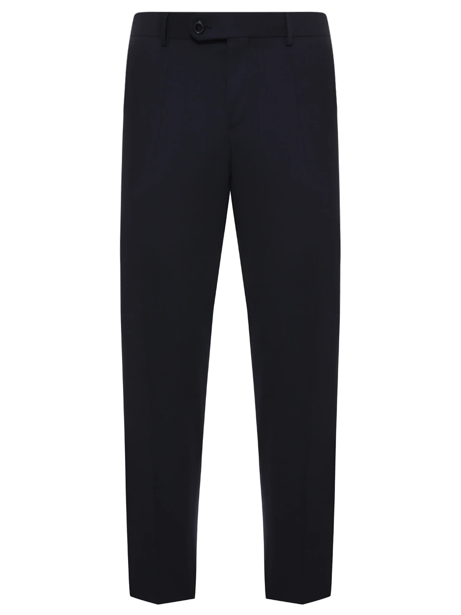 Брюки однотонные