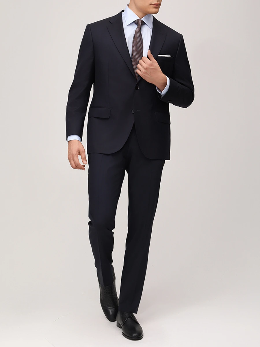 Брюки однотонные