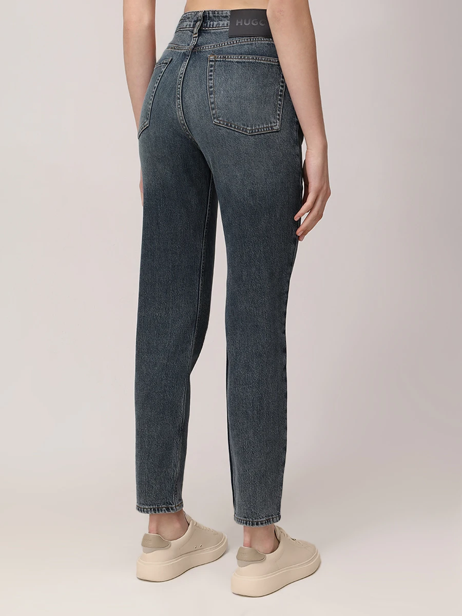 Джинсы Mom хлопковые