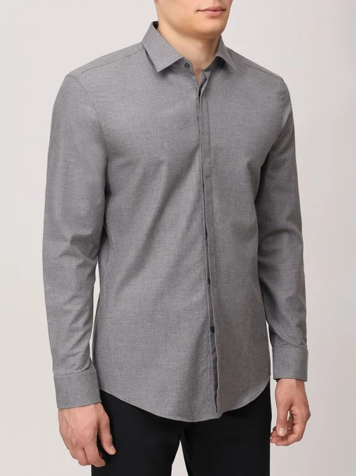 Рубашка Slim Fit хлопковая HUGO