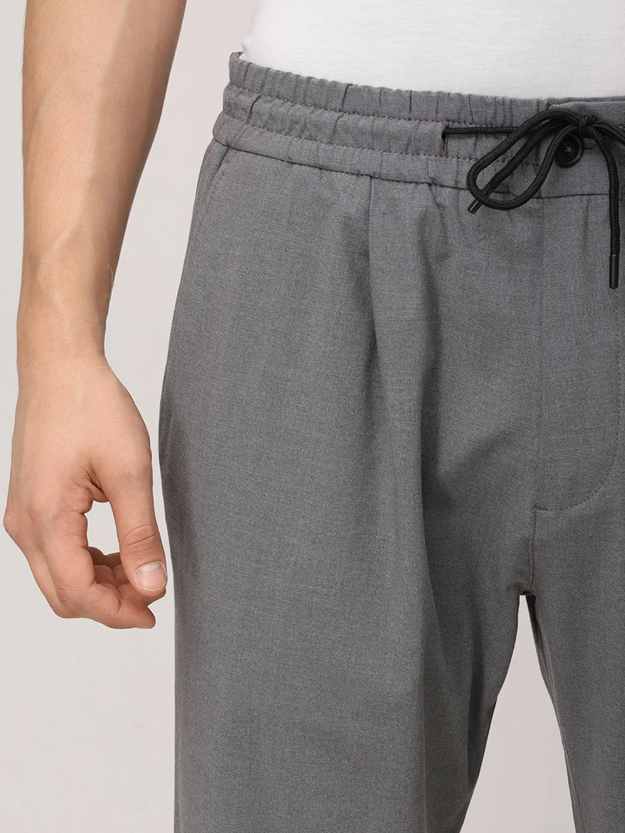 Брюки из шерсти и вискозы