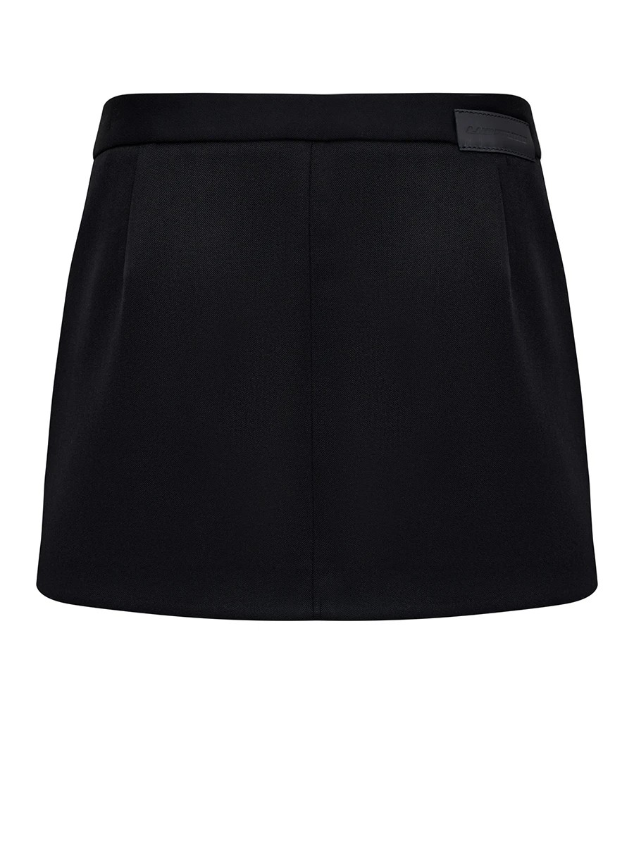 Юбка с шифоном