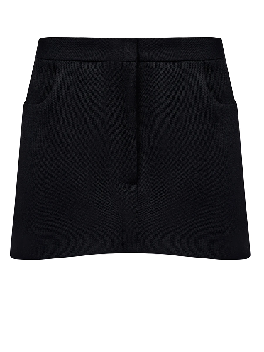 Юбка с шифоном