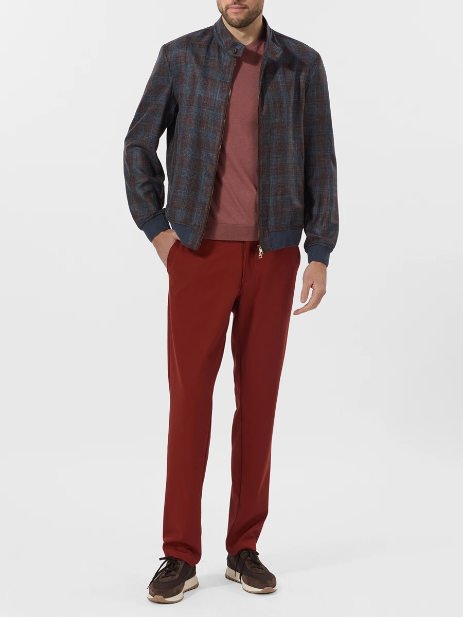 Бомбер шерстяной