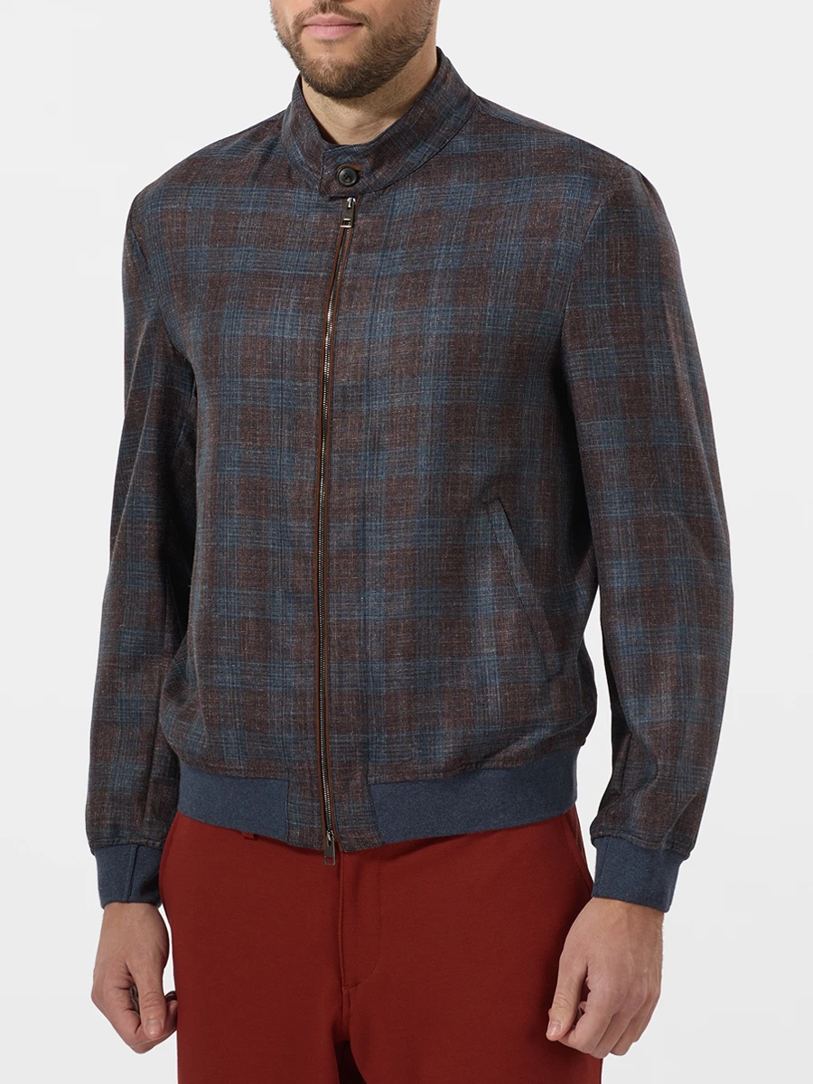 Бомбер шерстяной