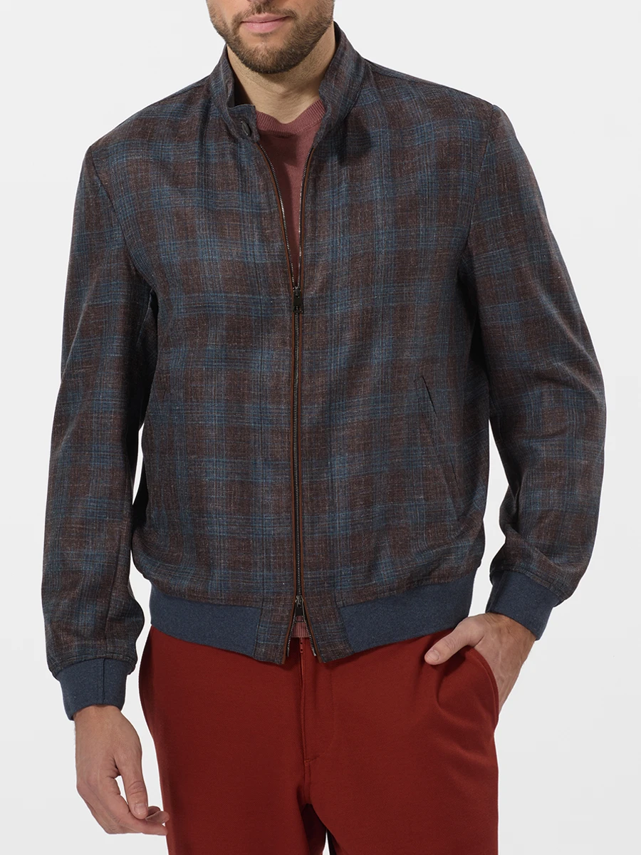 Бомбер шерстяной