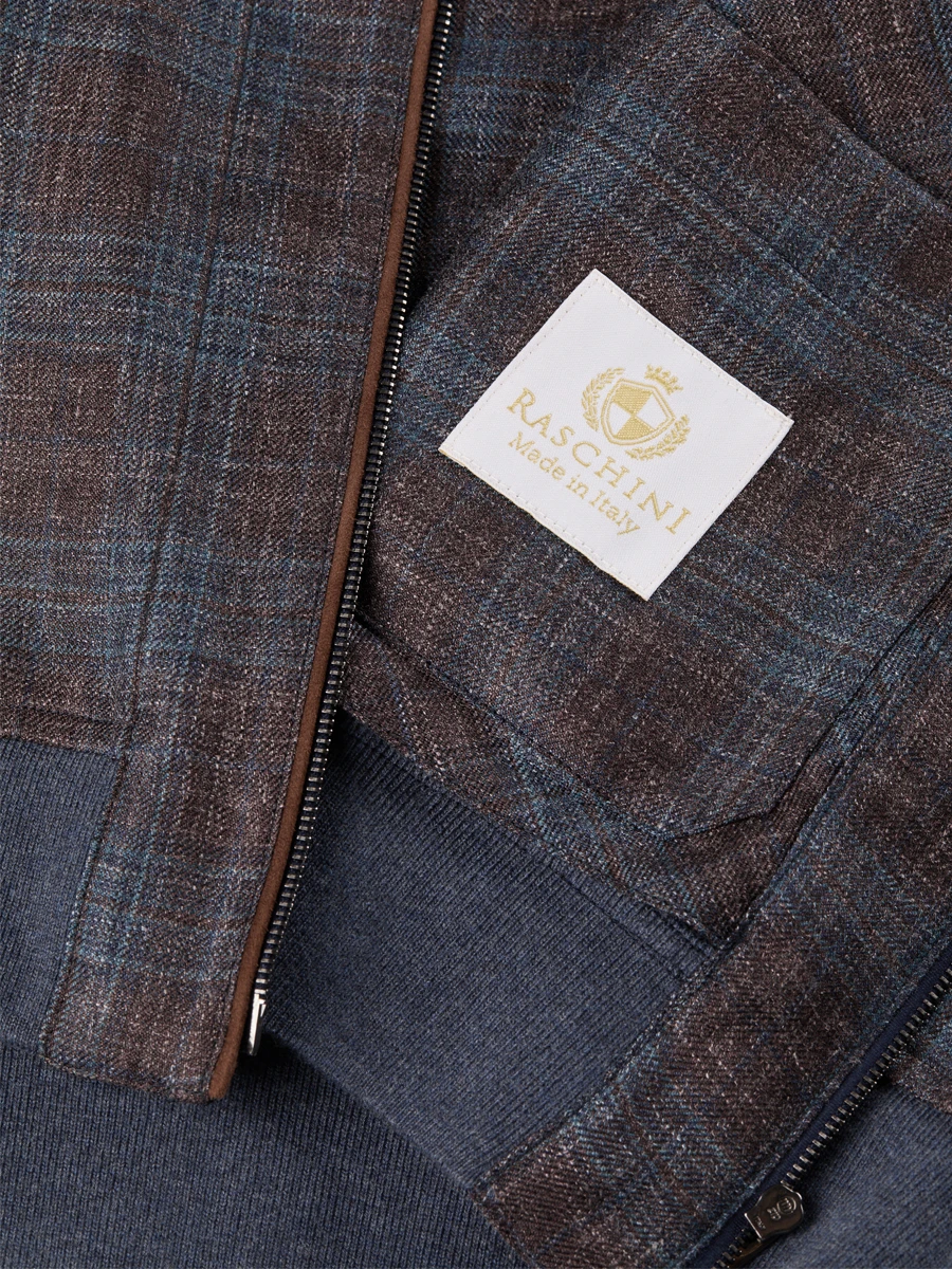 Бомбер шерстяной