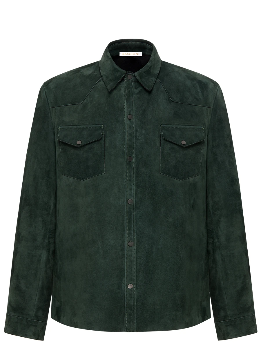 Рубашка замшевая