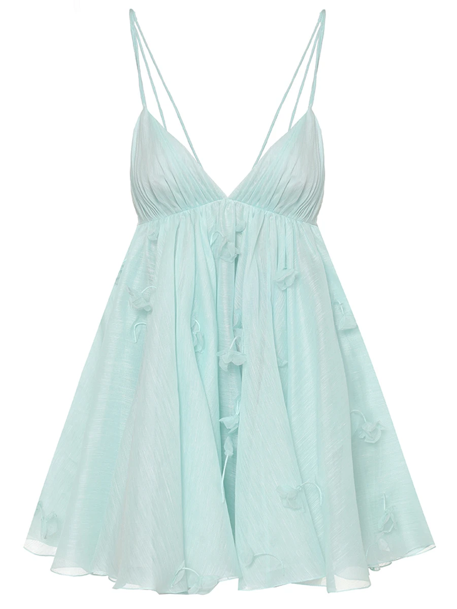 Платье из шелка и льна E toile du sud fleur