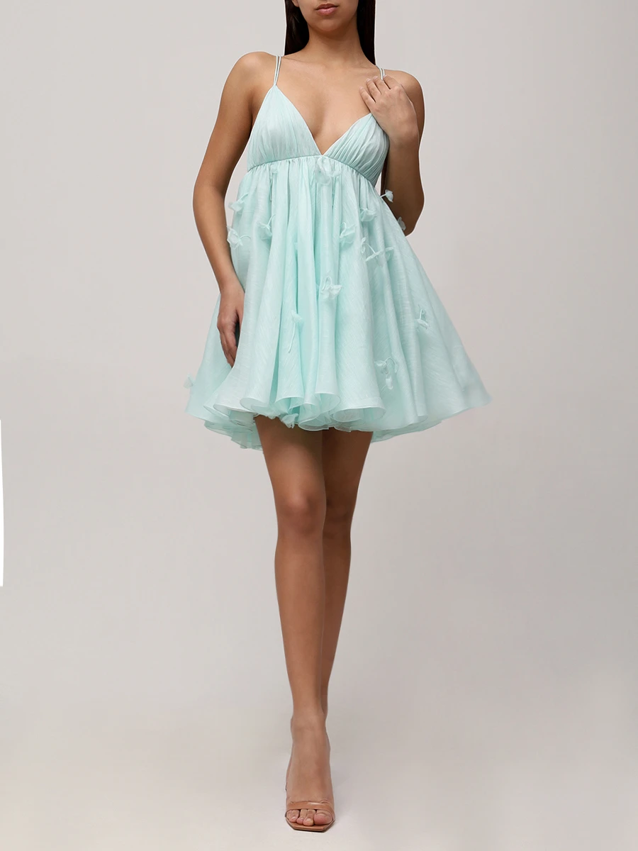 Платье из шелка и льна E toile du sud fleur