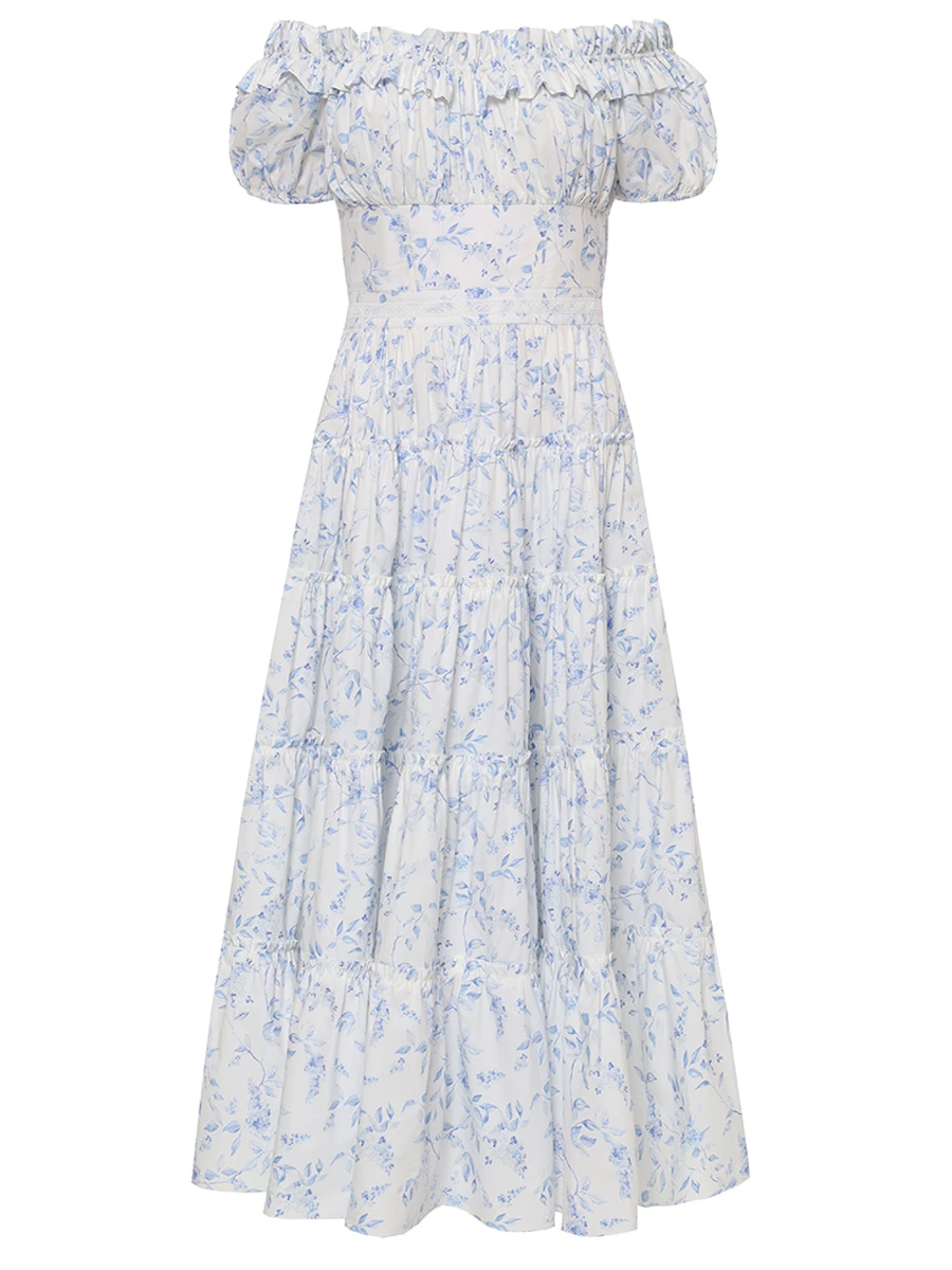 Платье хлопковое Coquelicots