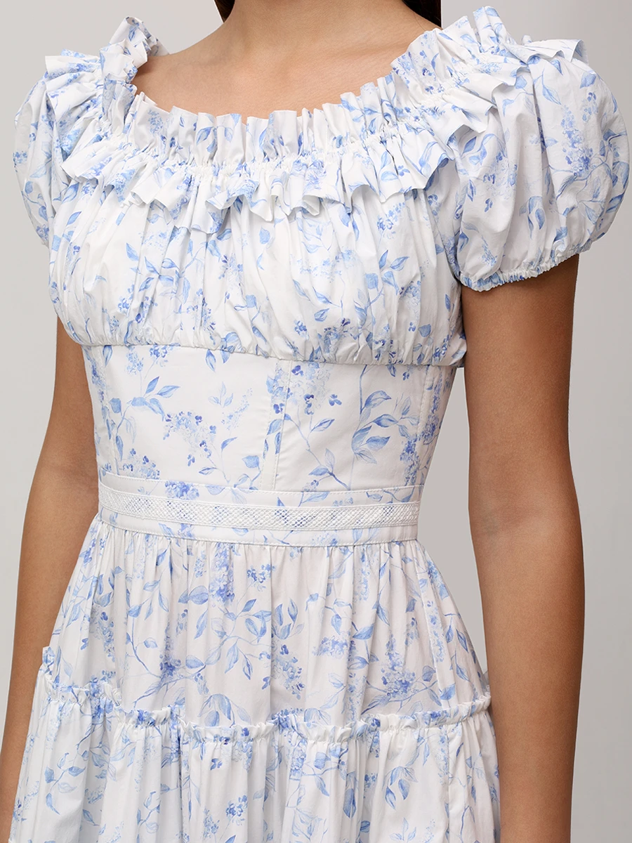 Платье хлопковое Coquelicots