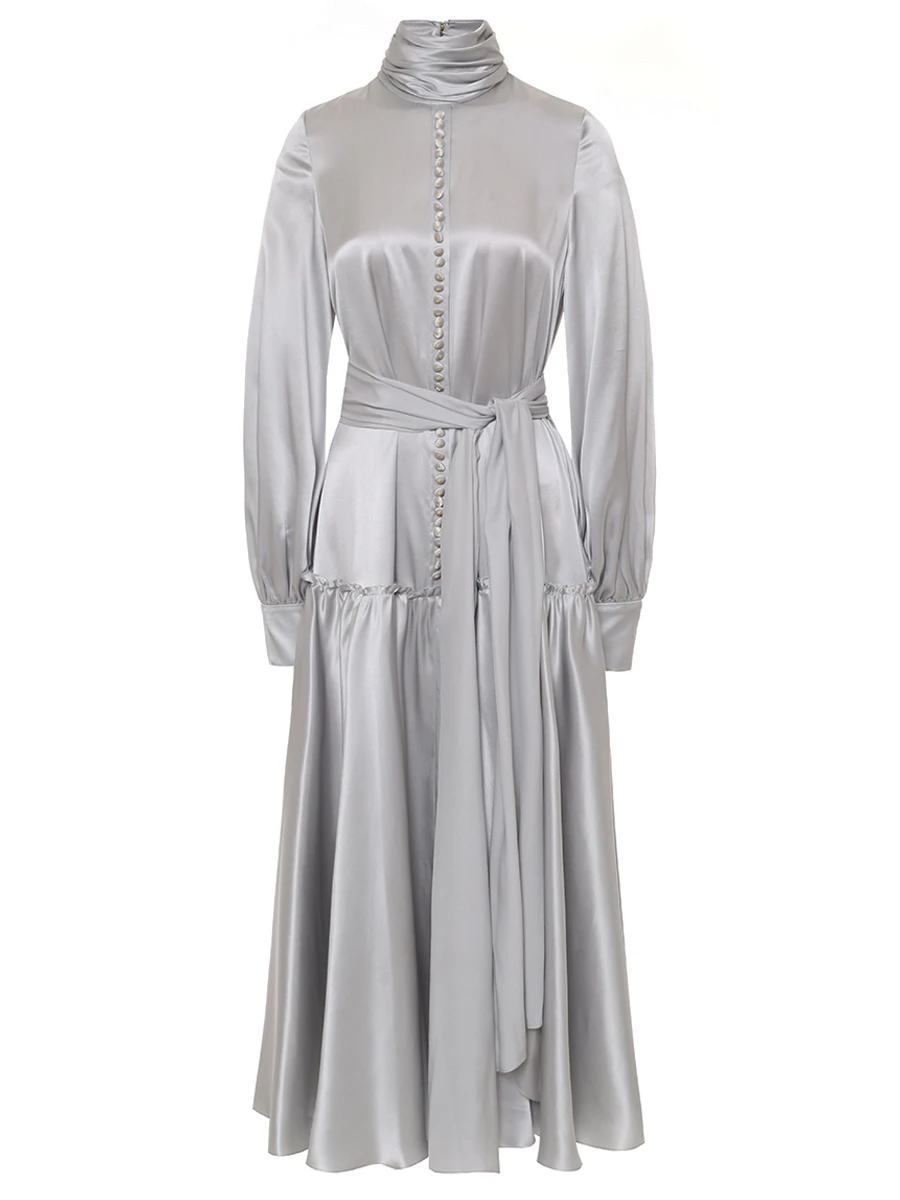 Платье шелковое Muscari