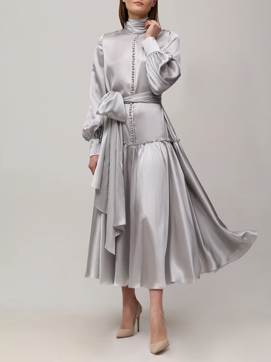 Платье шелковое Muscari