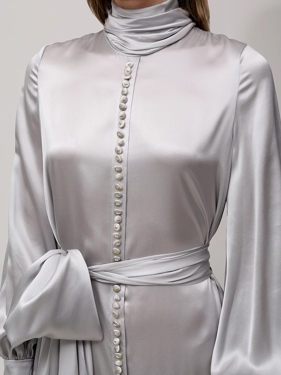 Платье шелковое Muscari