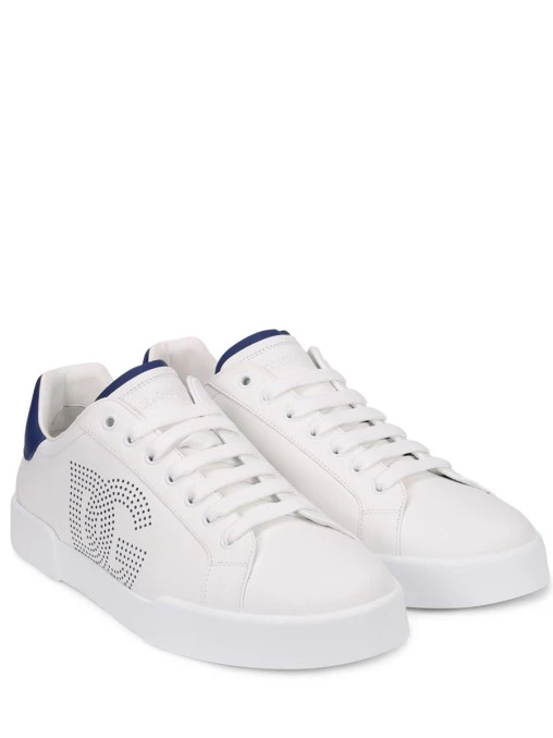 Кеды кожаные Portofino DOLCE & GABBANA