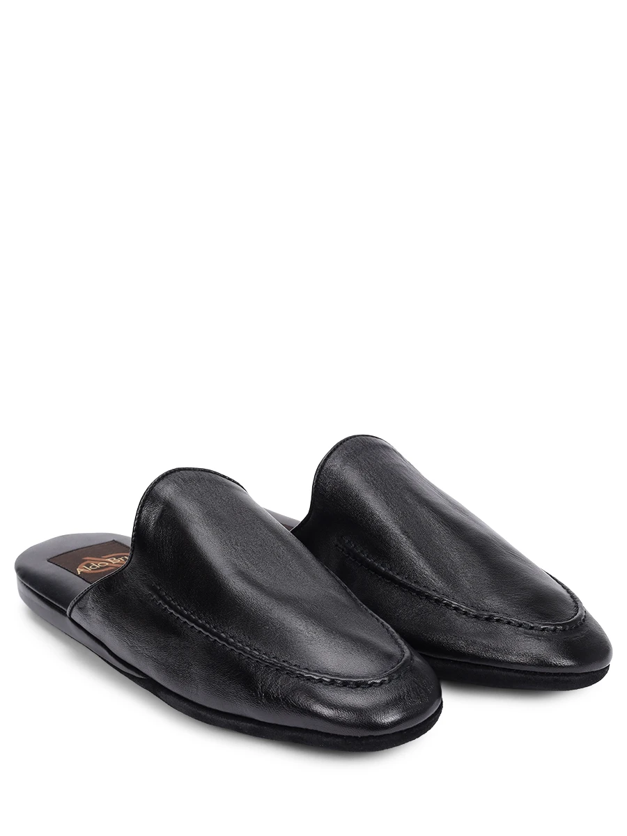 Тапочки кожаные