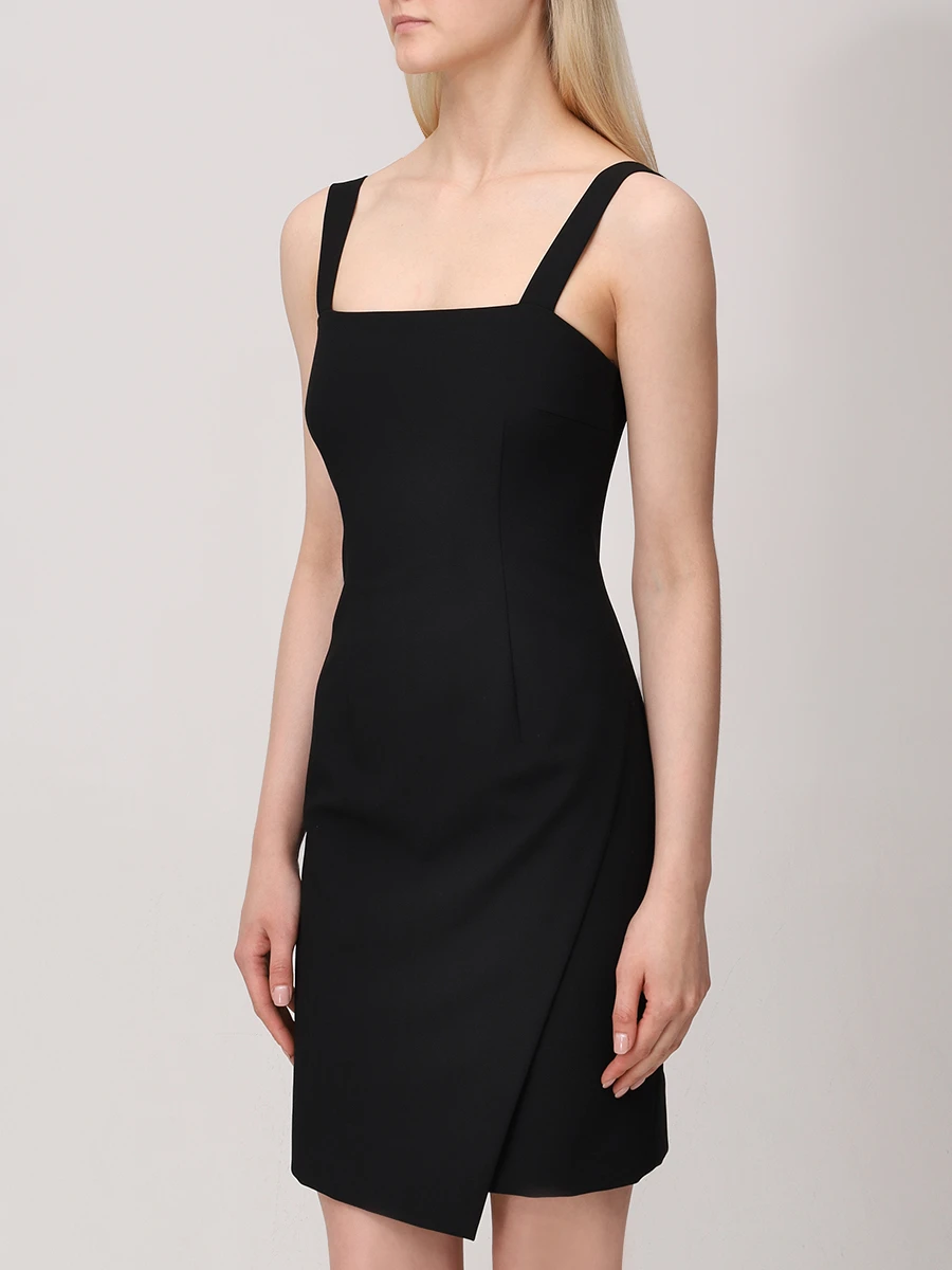 Платье однотонное