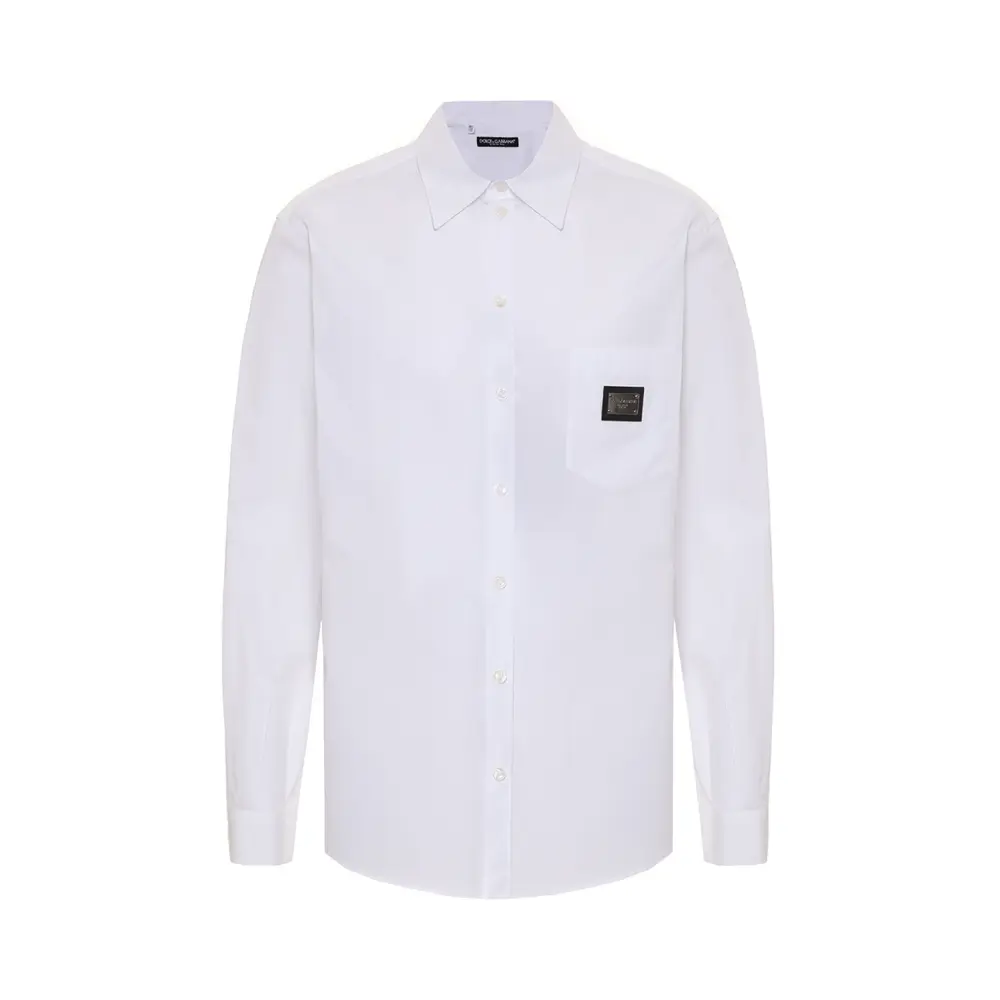 Рубашка Regular Fit хлопковая