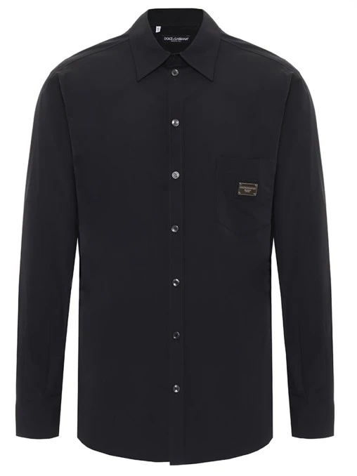 Рубашка Regular Fit хлопковая DOLCE & GABBANA