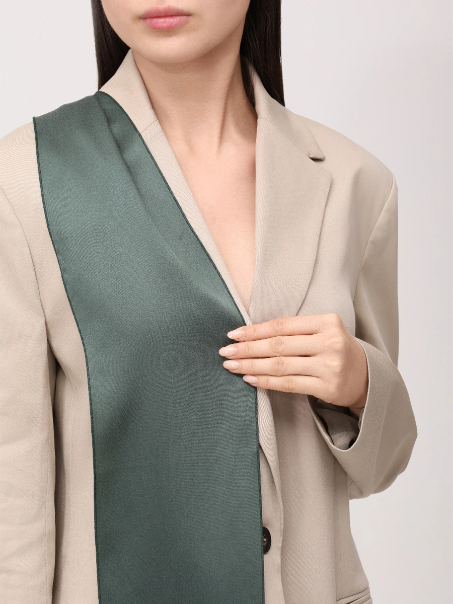 Шарф шелковый