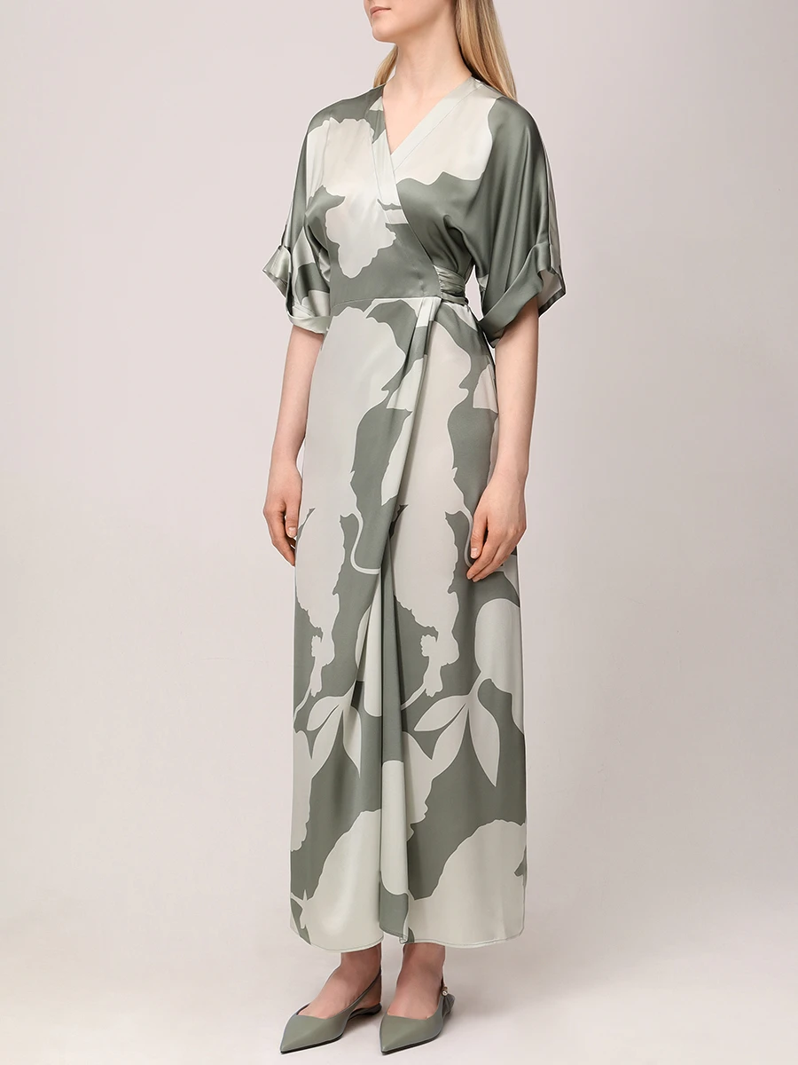 Платье шелковое