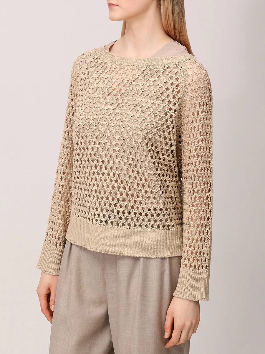 Джемпер льняной