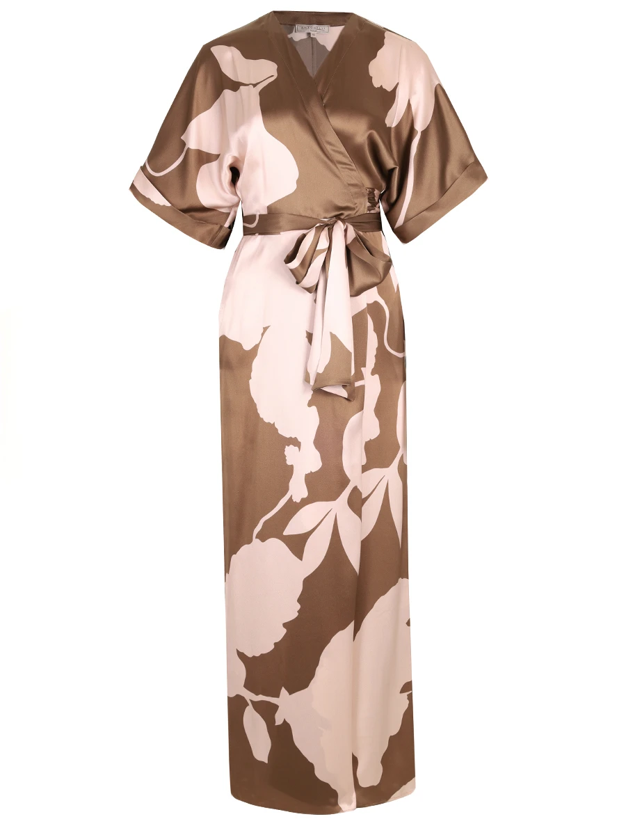 Платье шелковое