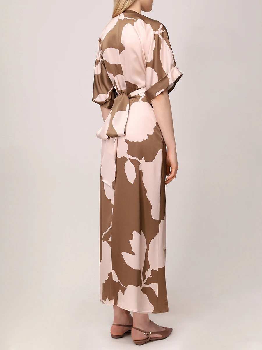 Платье шелковое