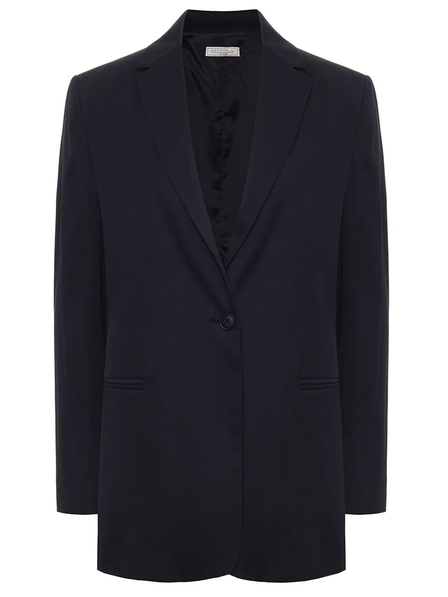 Пиджак из хлопка и вискозы