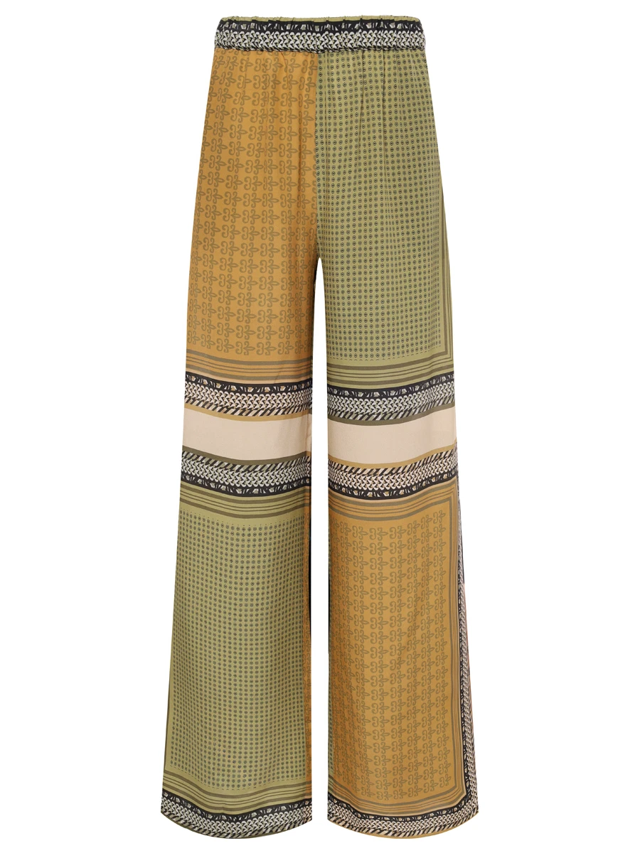 Брюки шелковые