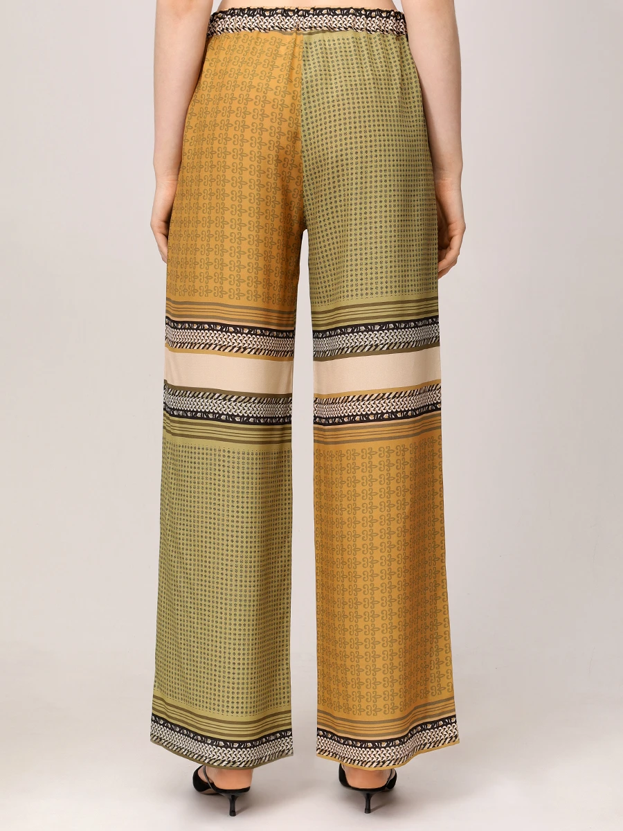 Брюки шелковые