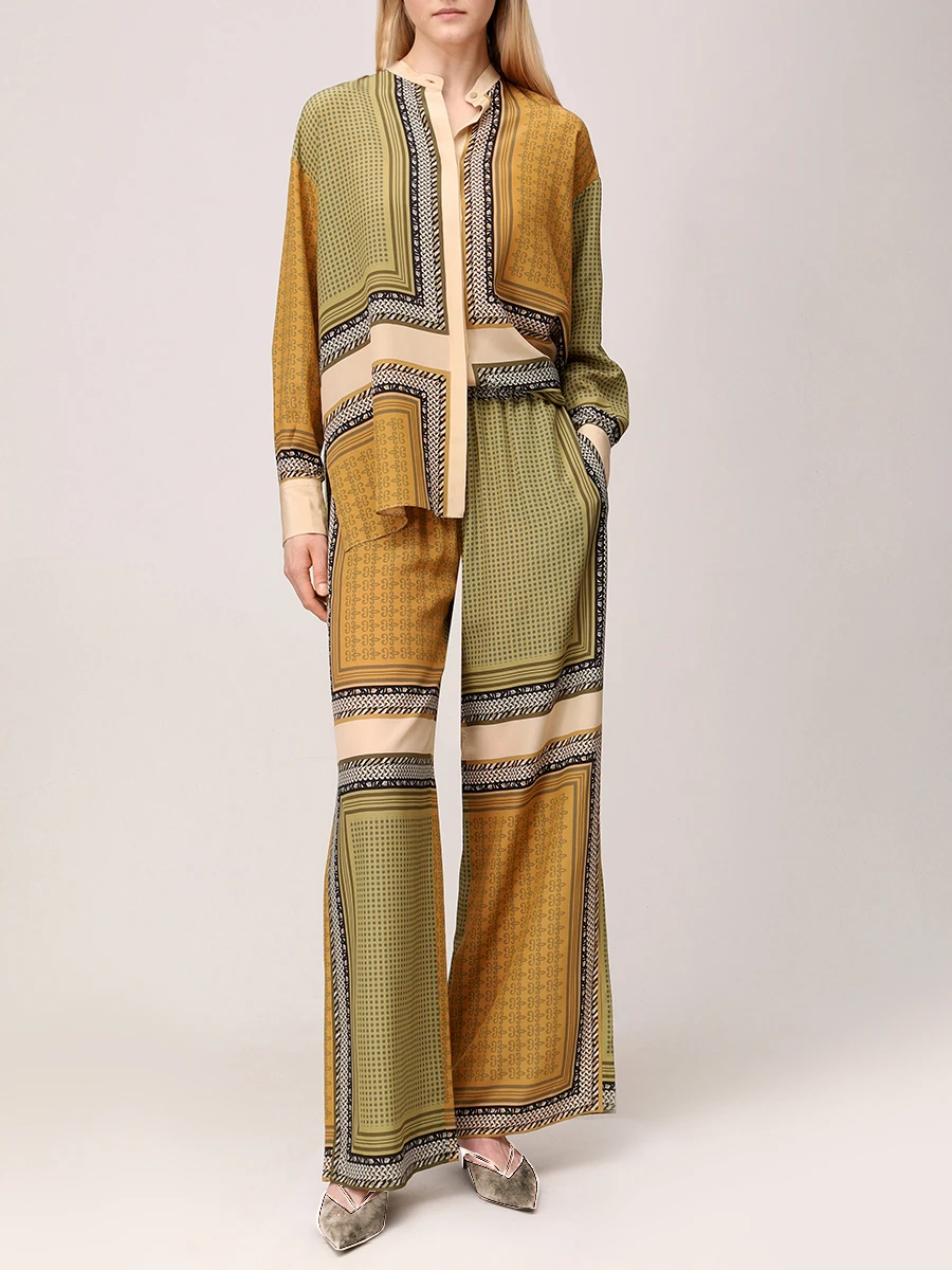 Рубашка шелковая