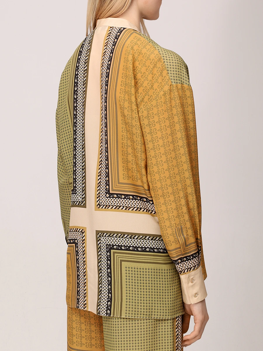 Рубашка шелковая