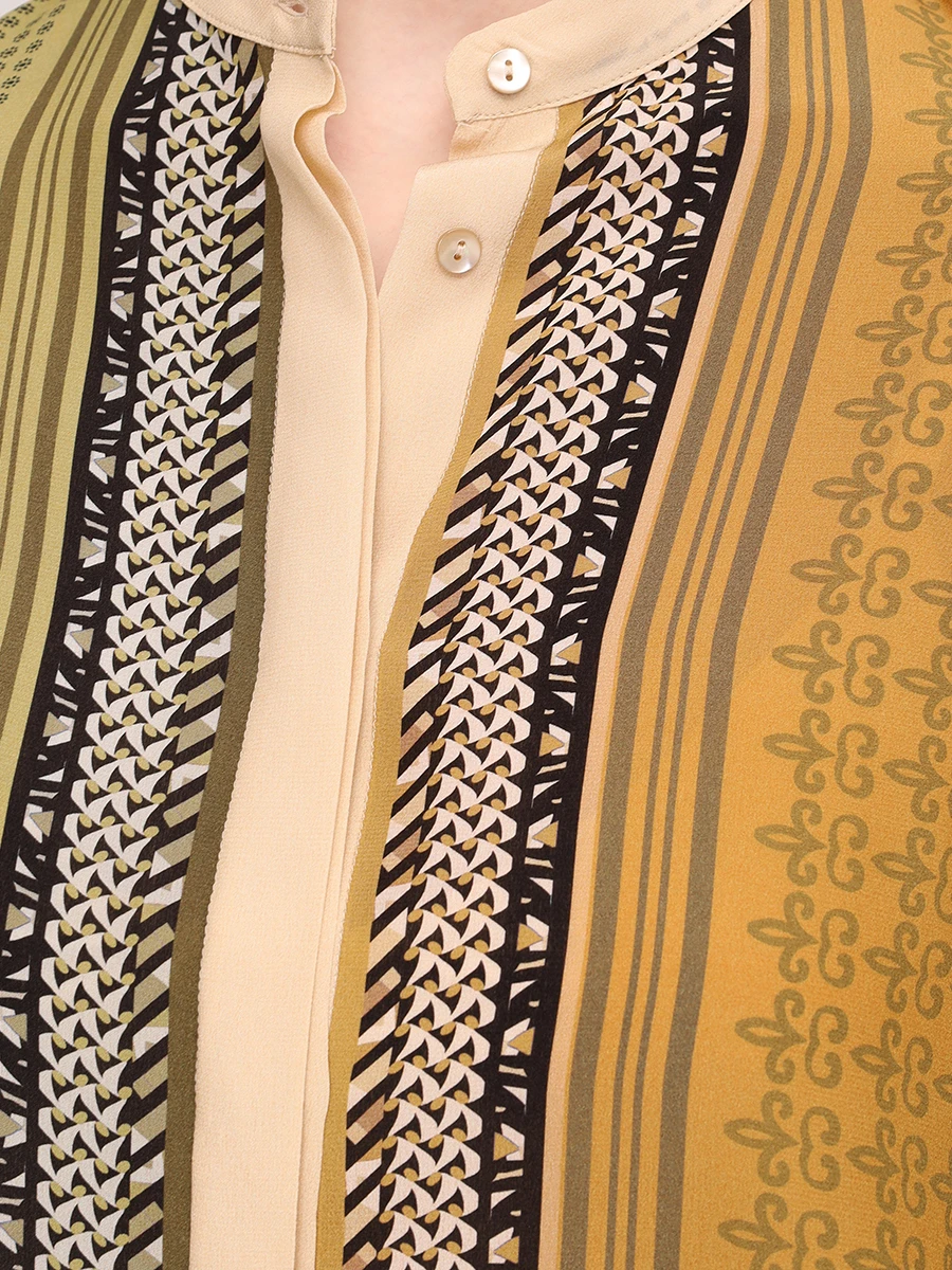 Рубашка шелковая